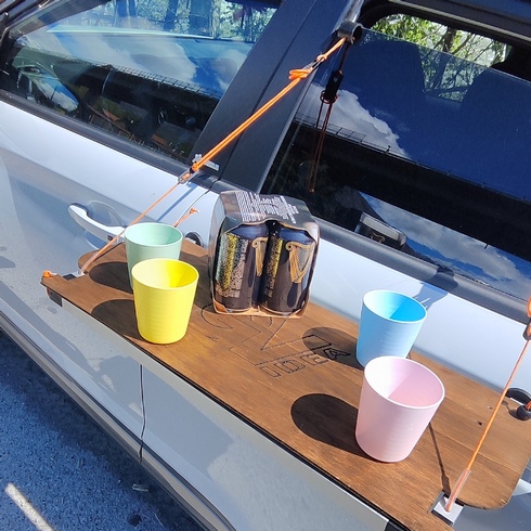 Supporto attrezzi sportivi per surf o bici su Dryer magnetico